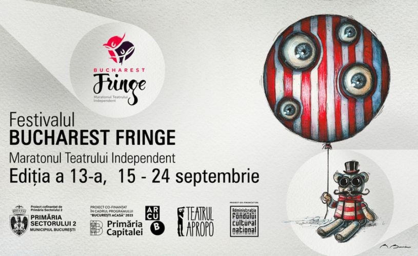 Începe Festivalul Bucharest Fringe – Ediția a 13-a 15 – 24 septembrie