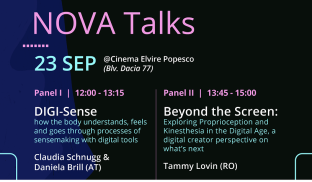 NOVA Talks: despre legătura dintre corp, mișcare, artă și omul cibernetic, la ediția #4 NOVA Festival