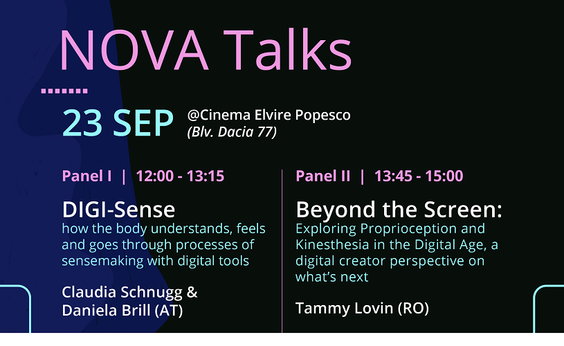NOVA Talks: despre legătura dintre corp, mișcare, artă și omul cibernetic, la ediția #4 NOVA Festival