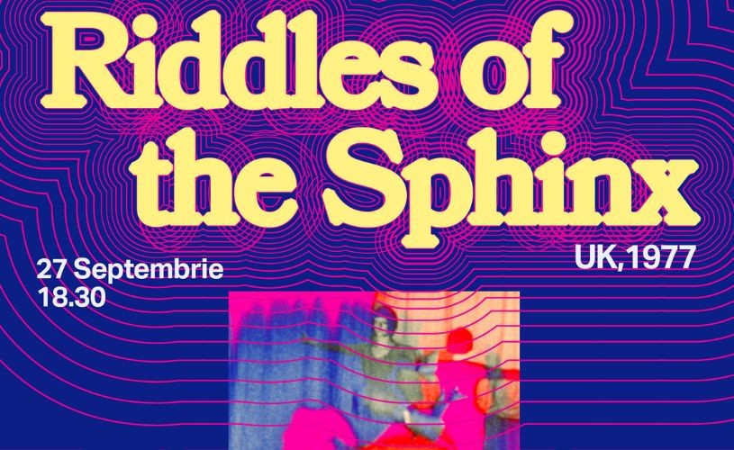 F-SIDES Cineclub prezintă în luna septembrie filmul britanic Riddles of the Sphinx (1977), la Cluj-Napoca