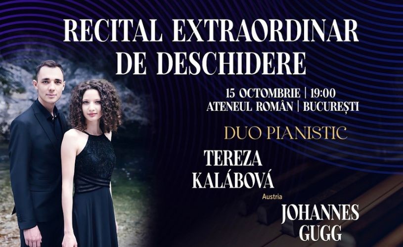 Recital Extraordinar de DUO PIANISTIC în deschiderea Concursului Internațional de Duo „Suzana Szörenyi” 2023