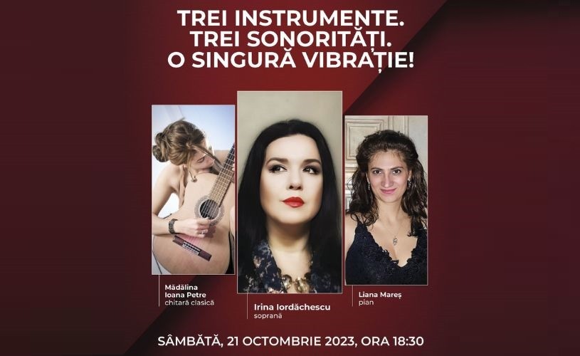 Opera Națională București vine pe final de Octombrie cu următoarele propuneri: „Conferințele Operei”, „Opera Vie”, „Trei instrumente. Trei sonorități. O singură vibrație”