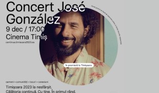 José González vine la Timișoara, pe scena Cinema Timiș, pentru un concert de excepție