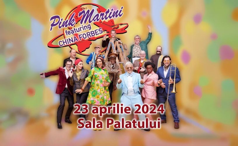 THOMAS LAUDERDALE vine cu PINK MARTINI din nou la București 23 aprilie 2024, ora 20:00, Sala Palatului