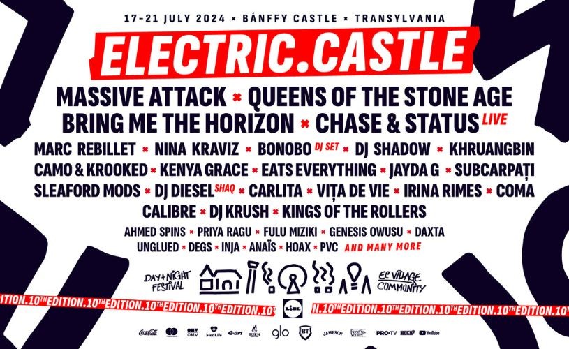 Line-up de excepție la Electric Castle 2024