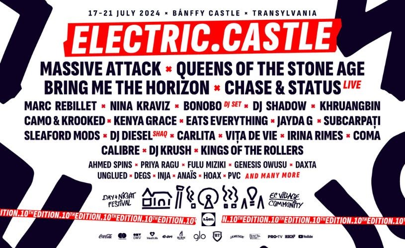 Line-up de excepție la Electric Castle 2024