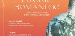 Muzici ale filmului istoric românesc, la Opera Naţională Bucureşti pe 12 decembrie