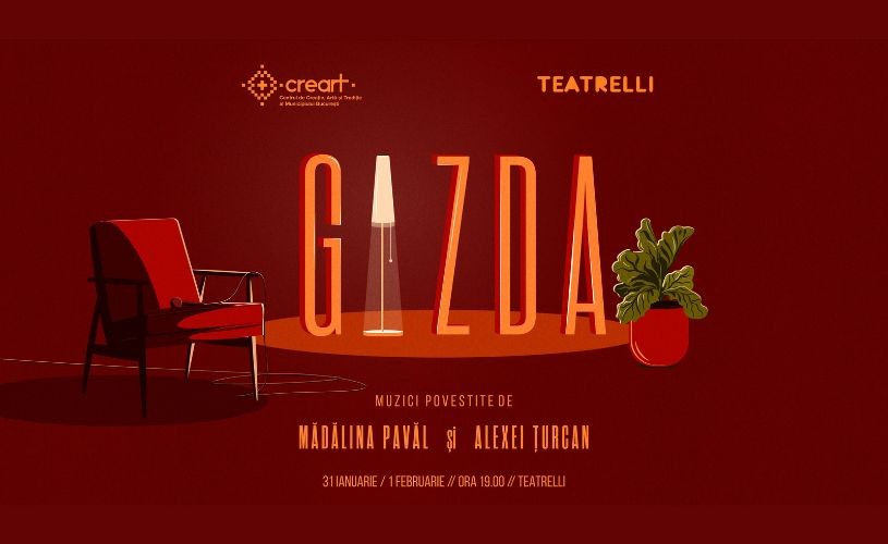 Muzica și poveștile se întâlnesc la Teatrelli într-un nou concept de spectacol sonor numit GAZDA