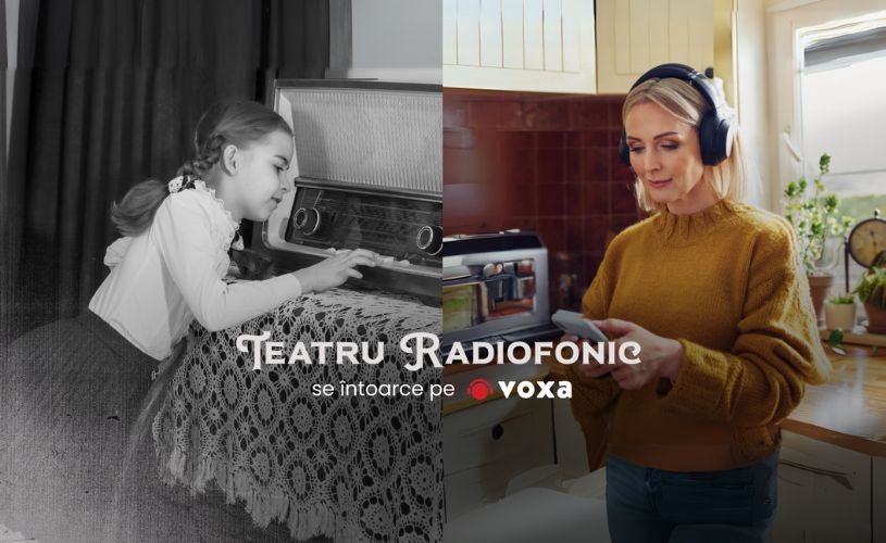 Voxa aduce spectacole din repertoriul Teatrului Radiofonic în format digital