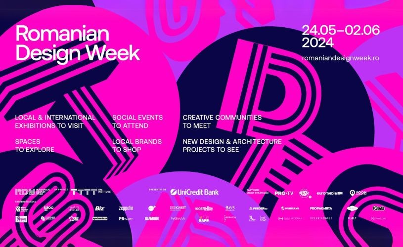 Agenda completă a festivalului Romanian Design Week 2024