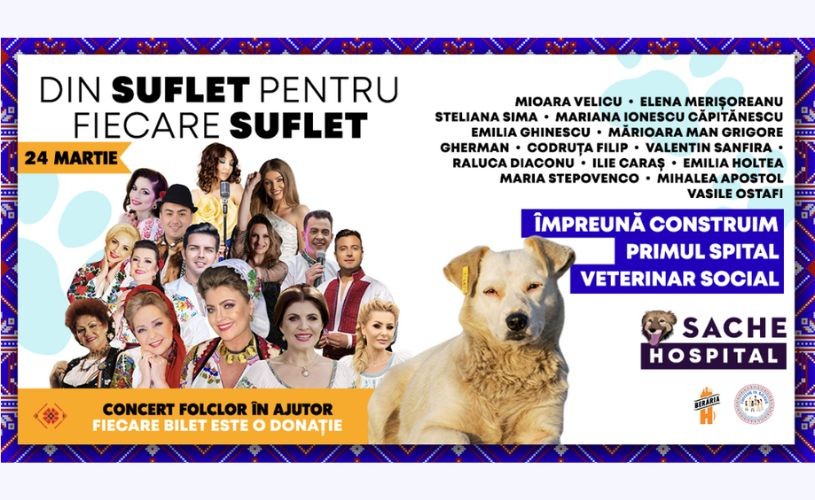 Concert caritabil DIN SUFLET PENTRU FIECARE SUFLET