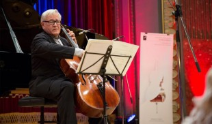 Celebrul violoncelist David Geringas deschide seria recitalurilor de excepție din cadrul Concursului Internațional George Enescu, ediția a XIX-a
