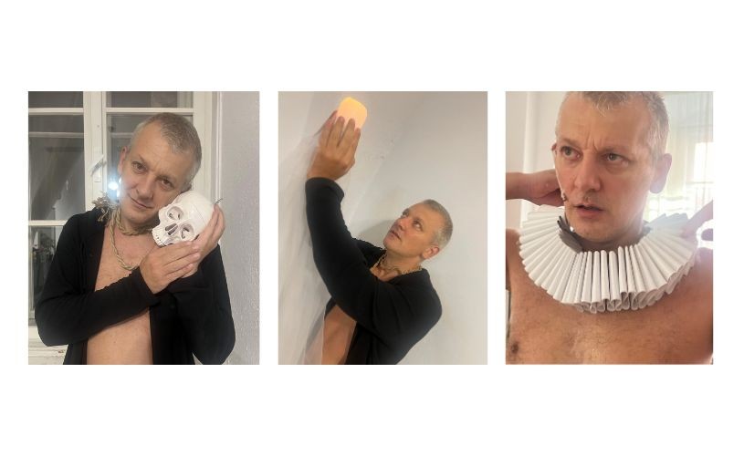 Levente Kocsárdi: „Am construit instalația performativă «Hamlet intro:spect» din ultimele replici ale personajelor sale, înainte de moarte“