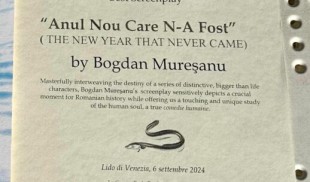„Anul Nou care n-a fost”, în regia lui Bogdan Mureșanu, câștigă Premiul FIPRESCI la Festivalul Internațional de Film de la Veneția