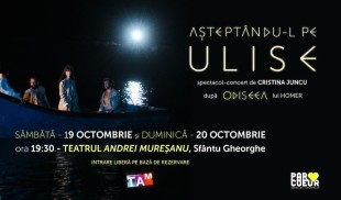Asociația Par Coeur lansează proiectul muzical și teatral „Așteptându-l pe Ulise” pe Spotify și în teatre din București, Sfântu Gheorghe și Sibiu