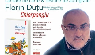 La Librăria Humanitas de la Cișmigiu se lansează „Chiorpangiu”