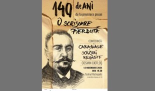 Conferință-eveniment la Teatrul Metropolis: „Caragiale. Scrisori regăsite”