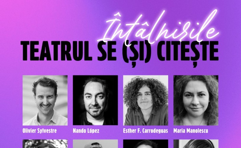 Întâlnirile Teatrul se (și) citește – intersecții a trei spații dramaturgice