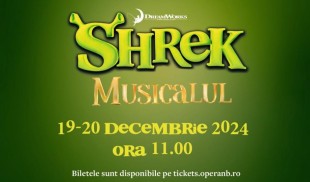 „Shrek” se întoarce la Opera Națională București