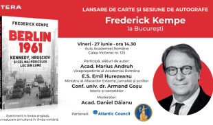 „Berlin 1961. Kennedy, Hrușciov și cel mai periculos loc din lume” se lansează la București