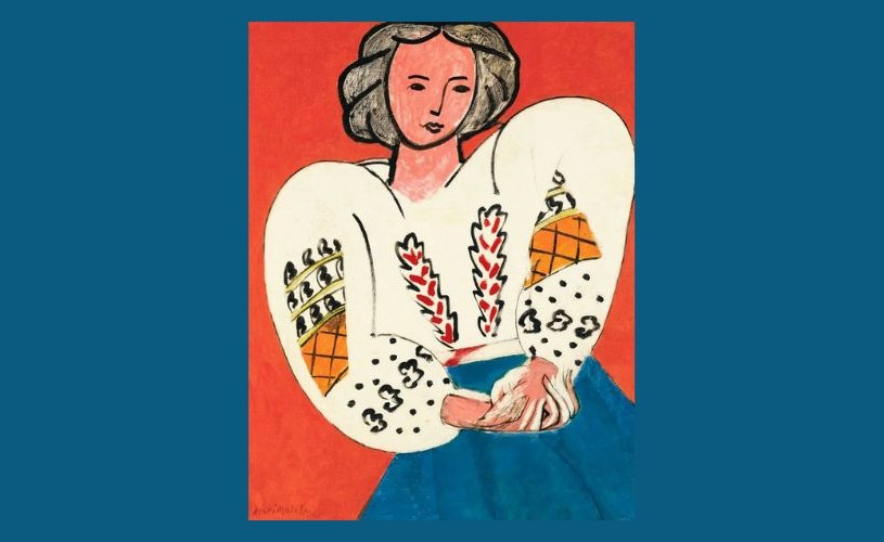 Celebra ie a lui Matisse poate fi văzută de azi la MNAR