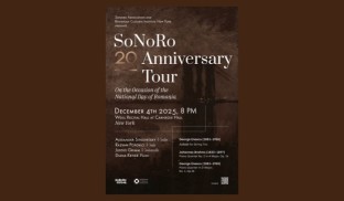 Ansamblul Raro la Carnegie Hall cu ocazia Zilei Naționale a României și a 20 de ani de la debutul festivalului SoNoRo