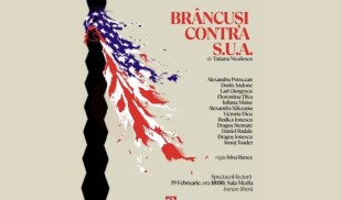„Brâncuși contra SUA” de Tatiana Niculescu, la TNB