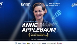 Anne Applebaum, câștigătoare a Premiului Pulitzer vine în România