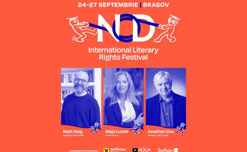 Jonathan Coe, Maja Lunde și Matt Haig vin la NOD Festival