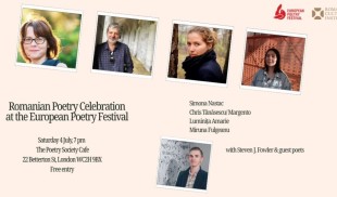 Poezia românească, în prim-plan la Londra: seară dedicată la Festivalul European de Poezie