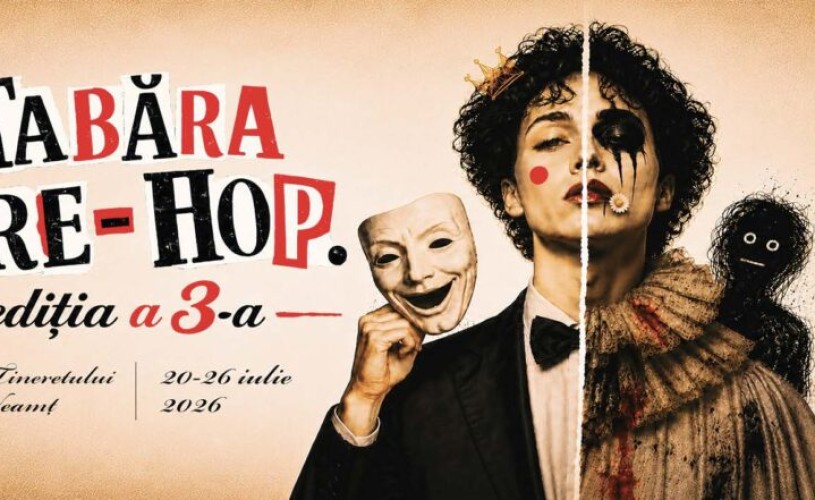 Tabăra Pre-HOP – laborator al metamorfozelor artistice – la Teatrul Tineretului din Piatra Neamț