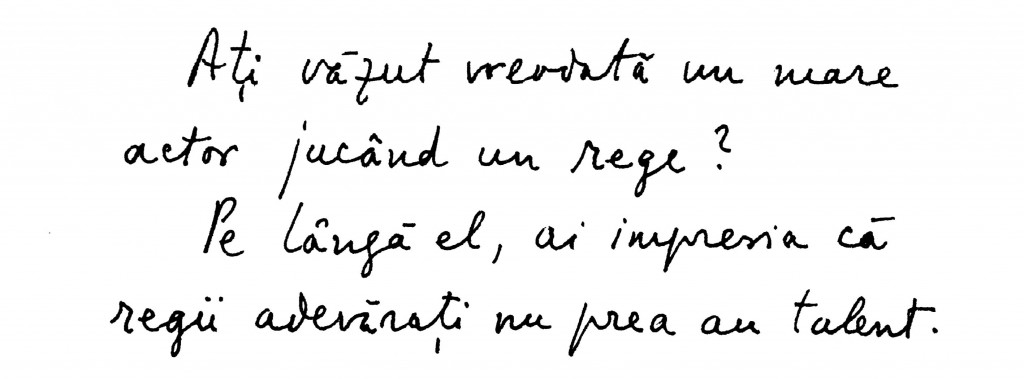 Citat Radu Beligan