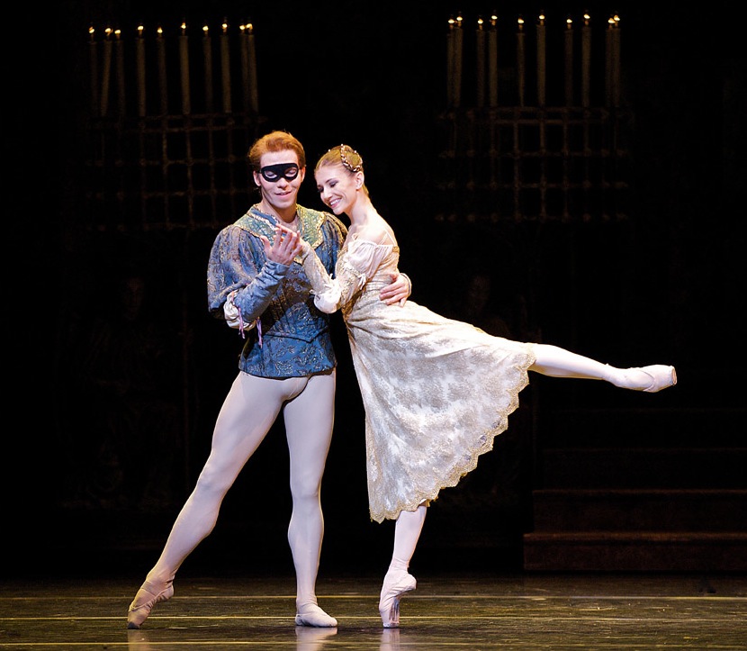 Alina Cojocaru si Johan Kobborg, in Romeo si Julieta